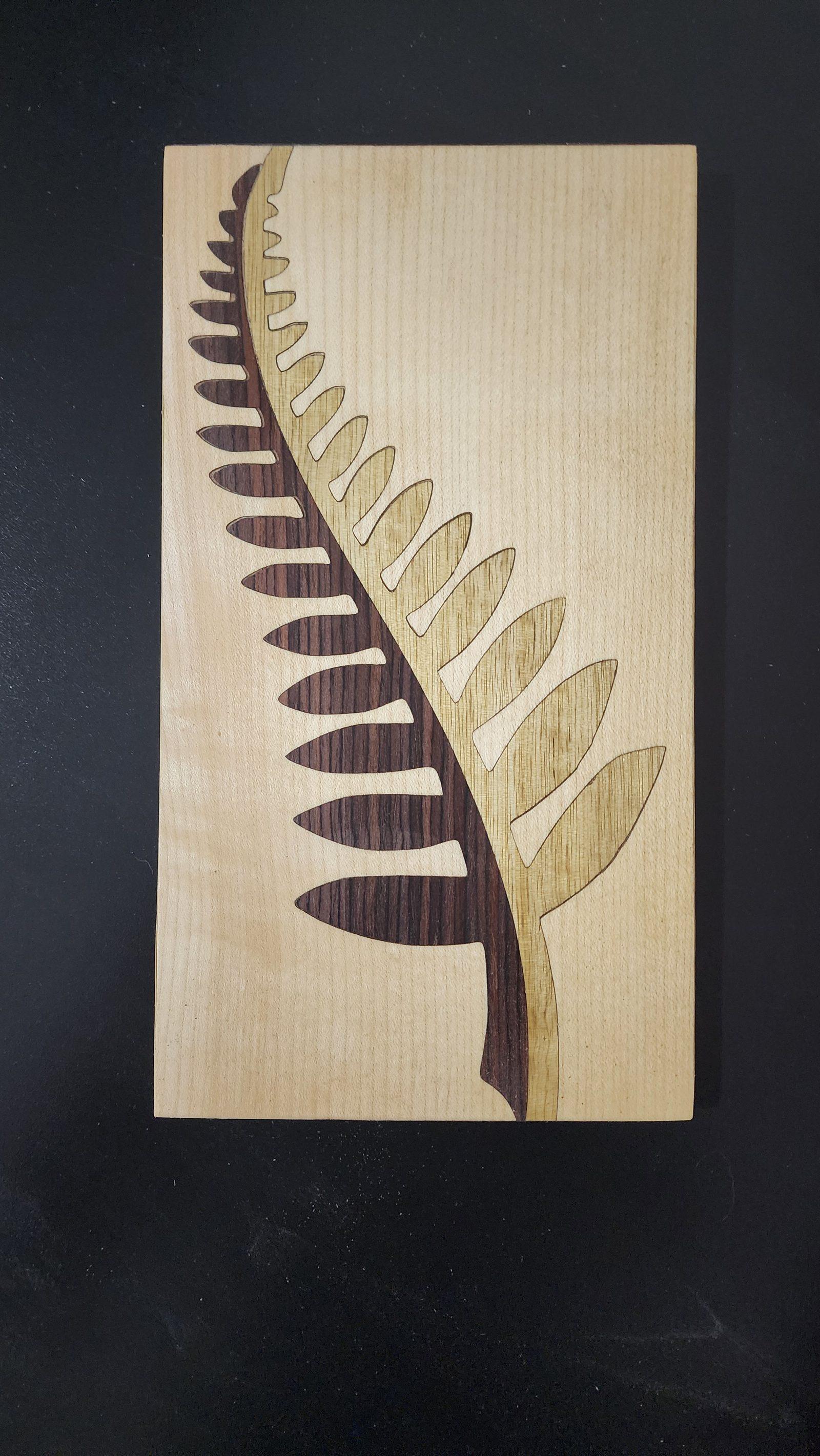 İntarsia ve marquetry çalışması