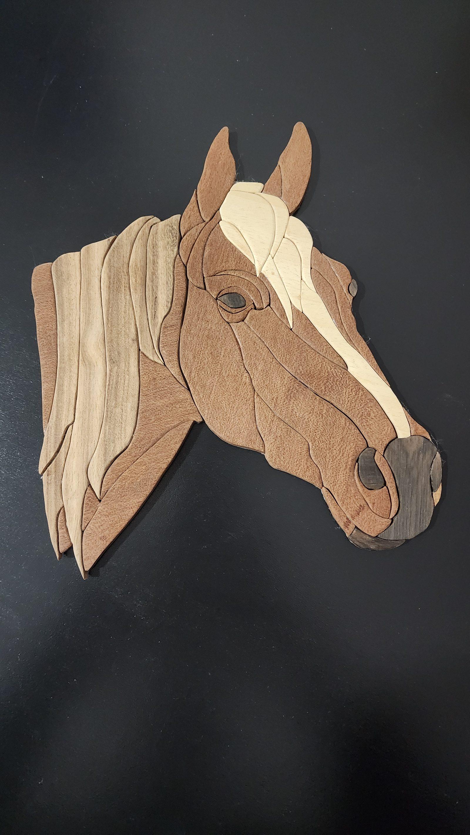 İntarsia ve marquetry çalışması