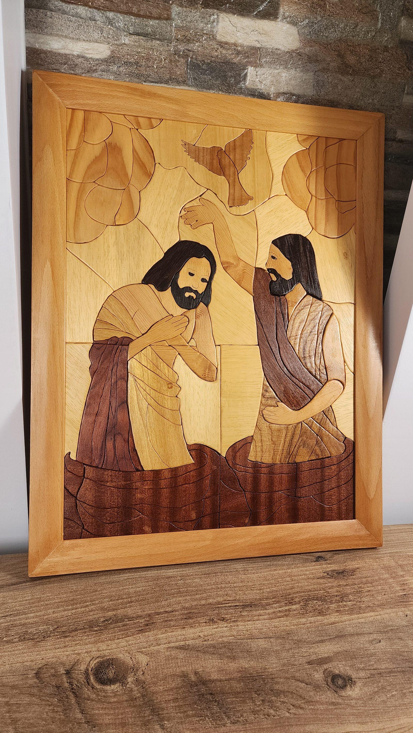 İntarsia ve marquetry çalışması