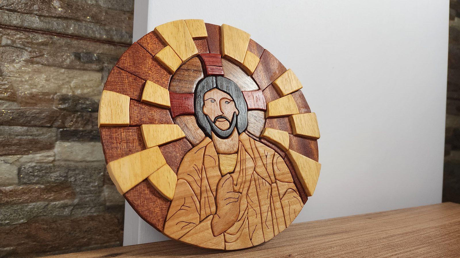 İntarsia ve marquetry çalışması