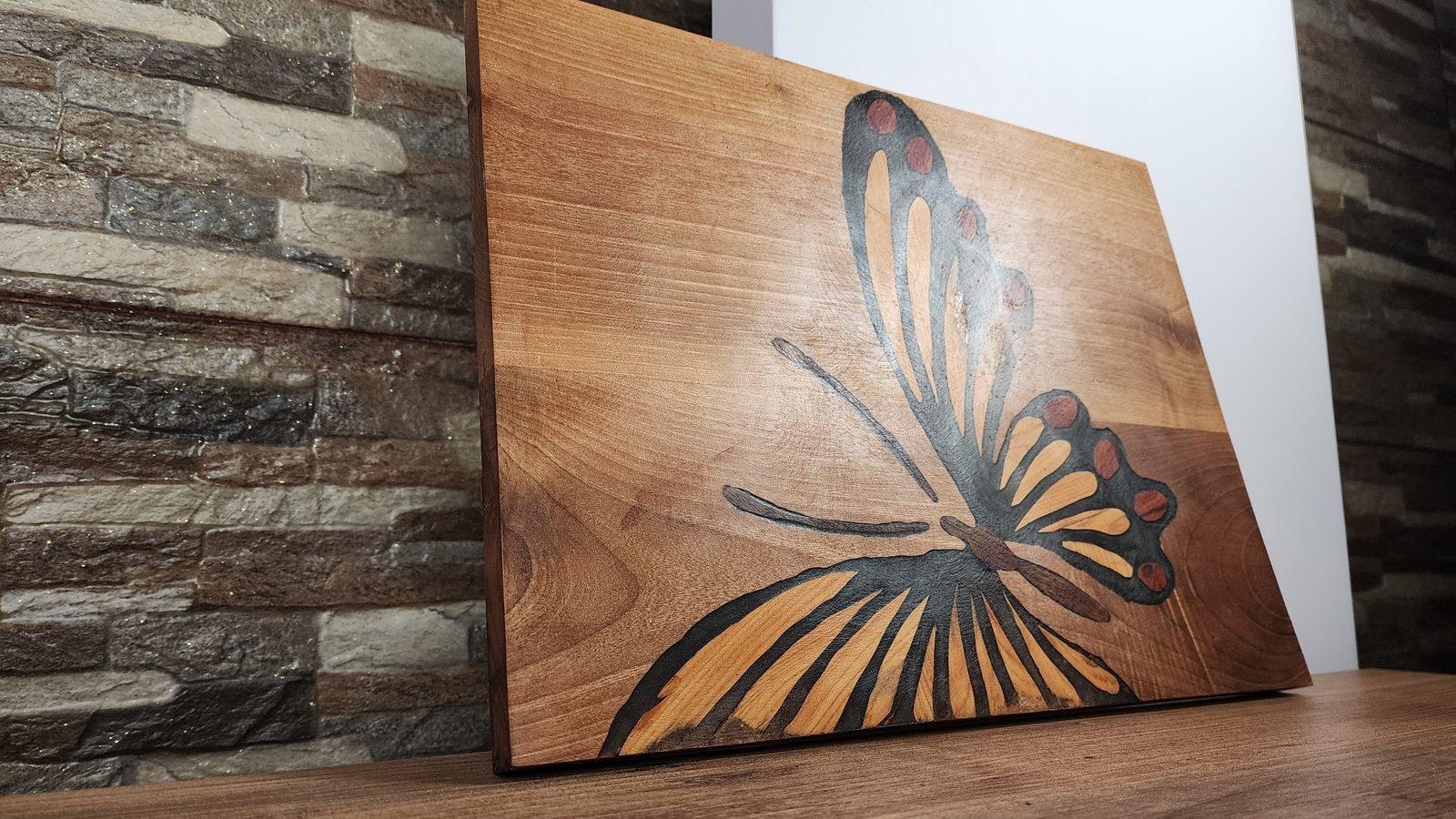 İntarsia ve marquetry çalışması